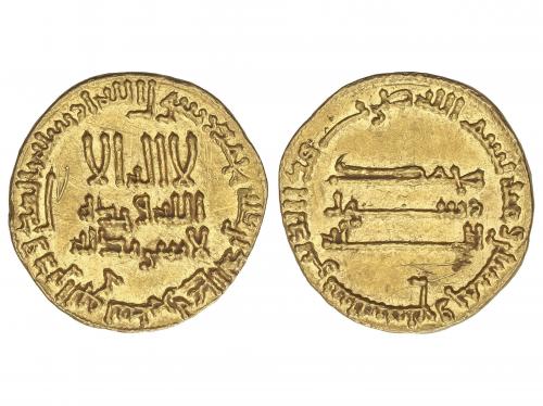 ABASIDAS. Dinar. 157H. AL-MANSUR. SIN CECA (IRAQ). 4,24 grs.