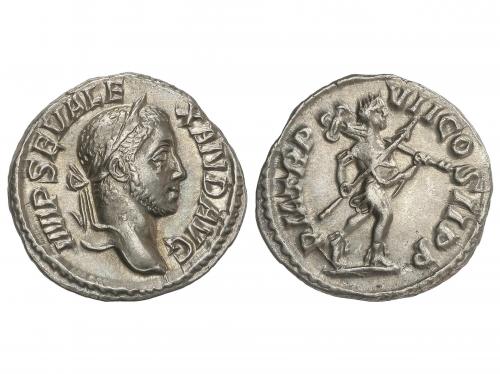 IMPERIO ROMANO. Denario. 228-231 d.C. ALEJANDRO SEVERO. Anv.