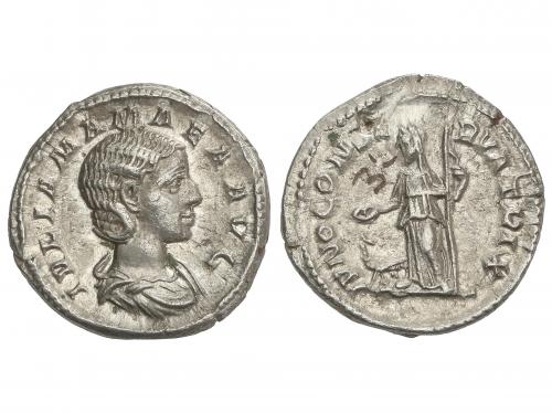 IMPERIO ROMANO. Denario. 235 d.C. JULIA MAMAEA. Anv.: IVLIA 