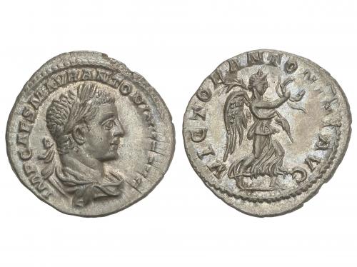 IMPERIO ROMANO. Denario. 218-222 d.C. HELIOGÁBALO. Anv.: IMP