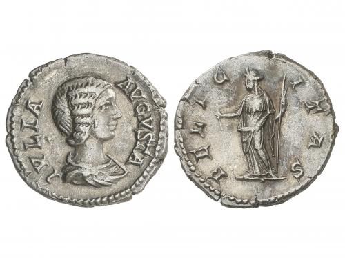 IMPERIO ROMANO. Denario. 196-211 d.C. JULIA DOMNA. Anv.: IVL