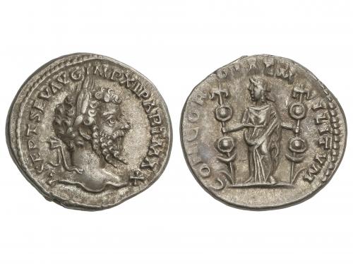 IMPERIO ROMANO. Denario. 193-211 d.C. SEPTIMIO SEVERO. Anv.: