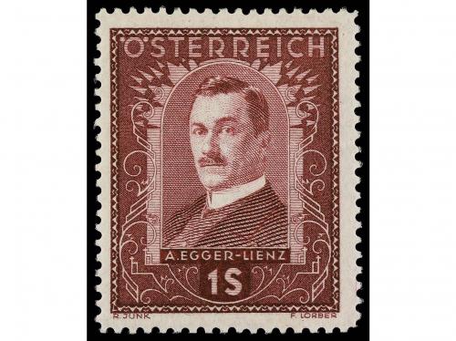 ** AUSTRIA. Yv. 420/25. 1932. SERIE completa. LUJO. Yvert 34