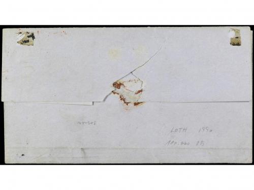 ✉ ESTADOS UNIDOS. 1847. ST. LOUIS to NEW YORK. Folded letter