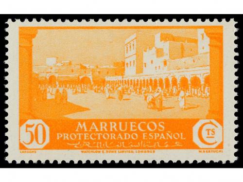 * MARRUECOS. Ed. 133/47. 1933-5. QUINCE valores, serie compl