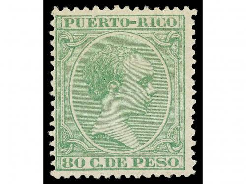 */(*) PUERTO RICO. Ed. 71/85. 1890. QUINCE valores, serie co