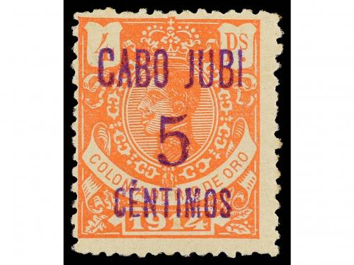 * COLONIAS ESPAÑOLAS: CABO JUBY. Ed. 1/4A. 1916. SERIES valo