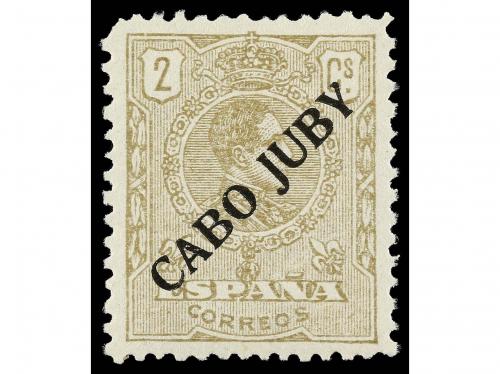 * COLONIAS ESPAÑOLAS: CABO JUBY. Ed. 19/21. 1922-3. CUATRO v