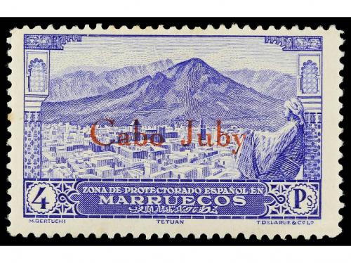 * COLONIAS ESPAÑOLAS: CABO JUBY. Ed. 51/66. 1934-6. SERIE CO