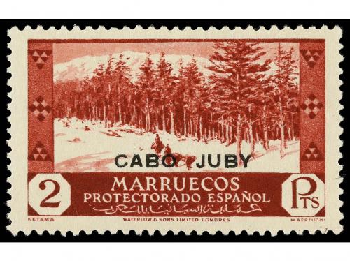 * COLONIAS ESPAÑOLAS: CABO JUBY. Ed. 67/84. 1935-6. SERIE CO