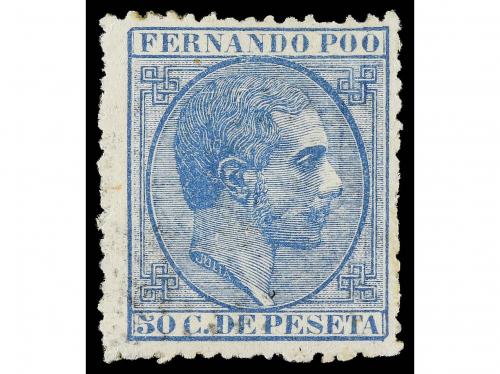 ** COLONIAS ESPAÑOLAS: FERNANDO POO. Ed. 2/4. 1879. TRES val