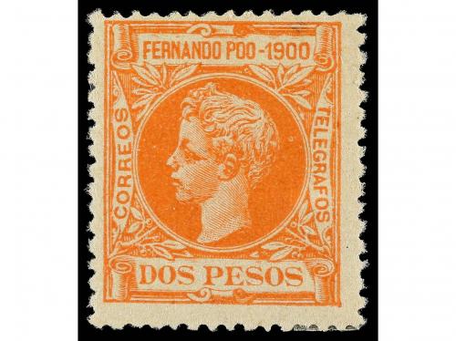 * COLONIAS ESPAÑOLAS: FERNANDO POO. Ed. 74/93. 1900. VEINTE 
