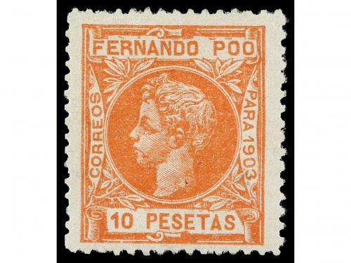 * COLONIAS ESPAÑOLAS: FERNANDO POO. Ed. 118/35. 1903. SERIE 