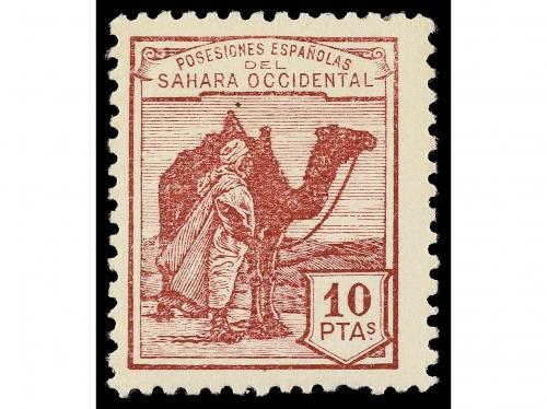 * COLONIAS ESPAÑOLAS: SAHARA. Ed. 1/12. 1924. DOCE valores, 