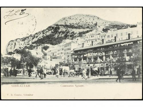 ✉ MARRUECOS. Ed. 3. 1907. TÁNGER a FRANCIA. Tarjeta Postal c