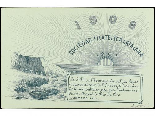 ✉ COLONIAS ESPAÑOLAS: RIO DE ORO. Ed. 34. 1908. RÍO DE ORO a