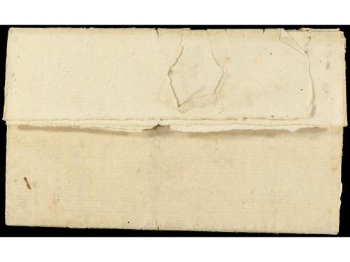 ✉ COLOMBIA. (1815 fecha de referencia en el interior). PLATO