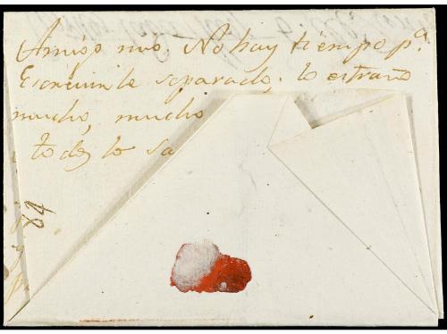 ✉ COLOMBIA. 1817 (21 mayo). POPAYÁN a BUGA. Carta completa c