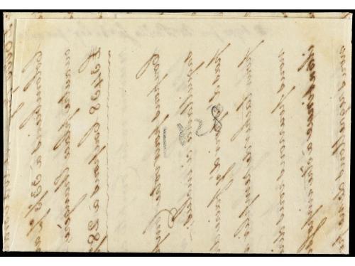✉ COLOMBIA. 1828 (4 septiembre). LONDRES a POPAYAN. Carta co