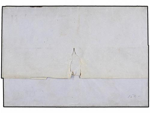 ✉ DINAMARCA. (1860 CA.). HAMBURG to ODENSE. Folded letter fr