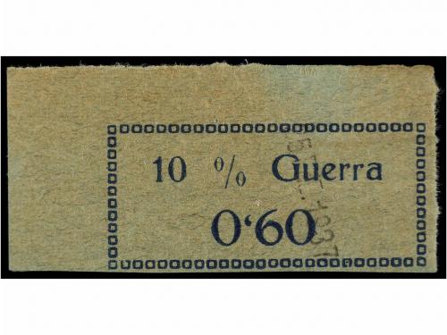 ESPAÑA: VIÑETAS. 1937. GUERRA. 5 cts., 10 cts., 20 cts. y 60