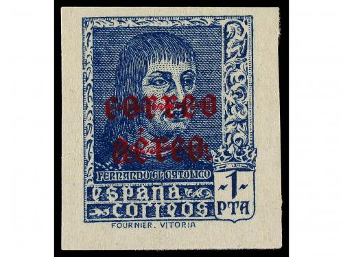 ** ESPAÑA. Ed. 845/46s. SERIE COMPLETA SIN DENTAR. LUJO. Cat