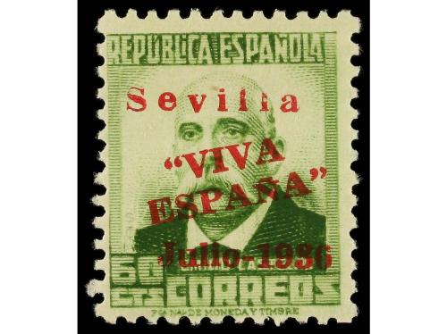 * ESPAÑA E. LOCALES PATRIOTICAS: SEVILLA. Ed. 18/29hcc. CAMB