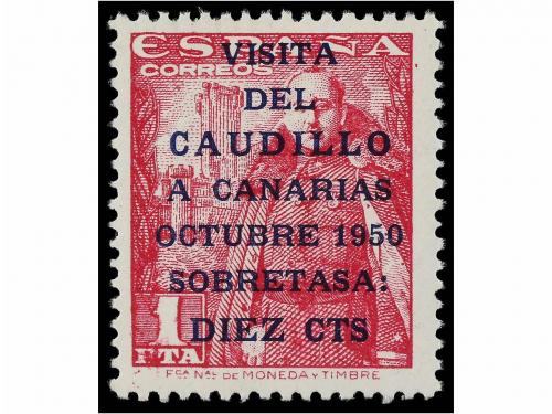 ** ESPAÑA. Ed. 1083A/B. CANARIAS CORREO. I tirada. Serie com