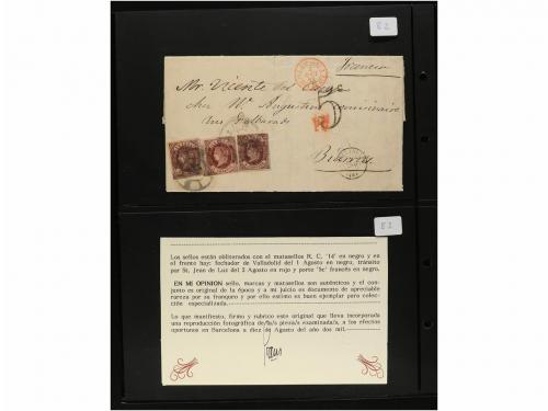 ✉ LOTES y COLECCIONES. HISTORIA POSTAL. Conjunto de 27 carta