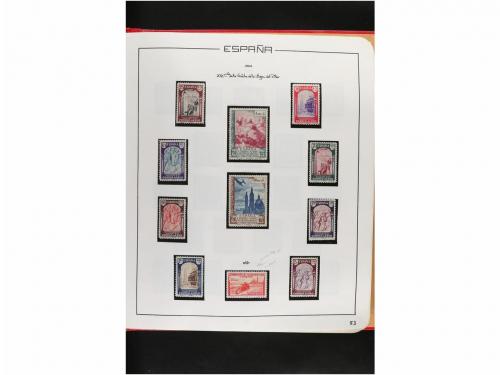 LOTES y COLECCIONES. ESPAÑA. Colección de 1900 a 1969 en álb