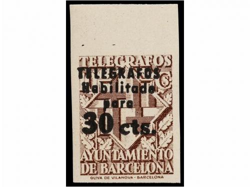 ** ESPAÑA: AYUNTAMIENTO DE BARCELONA. Ed. T-17/20s. SERIE CO