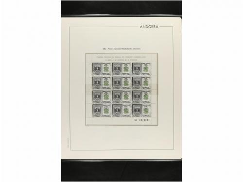 LOTES y COLECCIONES. ANDORRA. Colección de 1928 al 2000 comp
