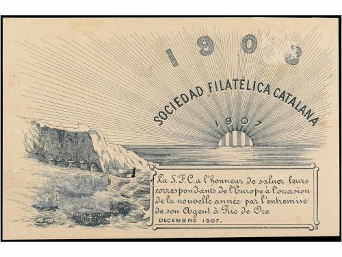 ✉ COLONIAS ESPAÑOLAS: RIO DE ORO. Ed. 40A. 1907. RÍO DE ORO 