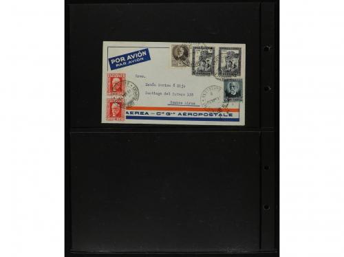 ✉ ESPAÑA. 1931-35. Conjunto de cinco cartas circuladas por C