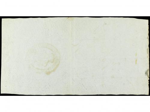 Δ ESPAÑA. 1870-75. Fragmento de un sobrescrito "Del Real Ser