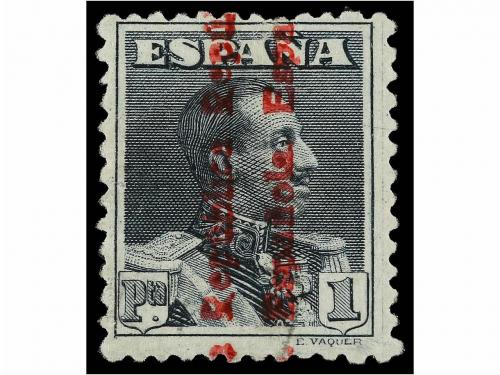 ** ESPAÑA. Ed. 593/603 y 592. 2 céntimos a 1 peseta y urgent