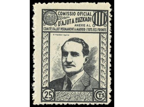 * ESPAÑA GUERRA CIVIL. Ed. 2336/45 sin 2343. 1937. COMISSIÓ 
