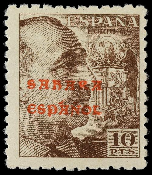 * COLONIAS ESPAÑOLAS: SAHARA. Ed. 48/61. 1 cto. a 4 pts. Ser