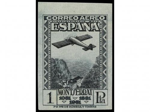 * ESPAÑA. Ed. 650/54s. SERIE completa SIN DENTAR, sello de 2