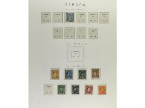 ESPAÑA. ESPAÑA. Colección en álbum Puigferrat de 1850 a 1961