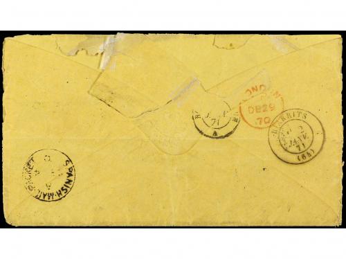 ✉ CUBA. Cover (corner fault and part of flap missing) from