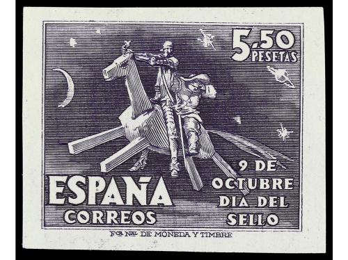 **/* ESPAÑA. Ed. 1012/14s. SERIE COMPLETA SIN DENTAR, sello 