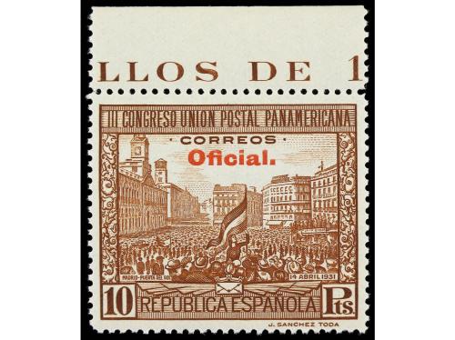 ** ESPAÑA. Ed. 620/29. SERIE COMPLETA. LUJO. Cat. 110&euro;. 