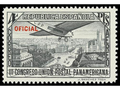 ** ESPAÑA. Ed. 614/19 y 630/35. SERIES de correo aéreo. LUJO