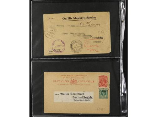 ✉ COLONIAS INGLESAS. 1843-1930. CARIBE. CONJUNTO de 23 carta