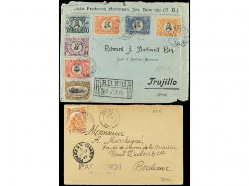 ✉ HAITI. 1769-1902. Conjunto de 5 cartas. 