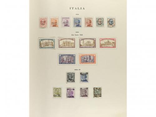 LOTES y COLECCIONES. ITALIA. Colección en álbum Philos de 18