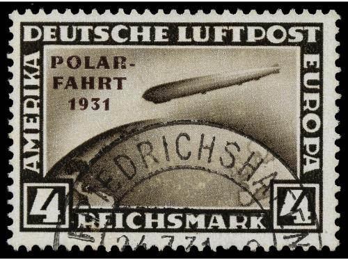 ° ALEMANIA. Yv. Av 40/2. 1931. IMPERIO. Polar-Fahrt. 3 valor
