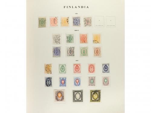 LOTES y COLECCIONES. FINLANDIA. Colección en álbum Philos de