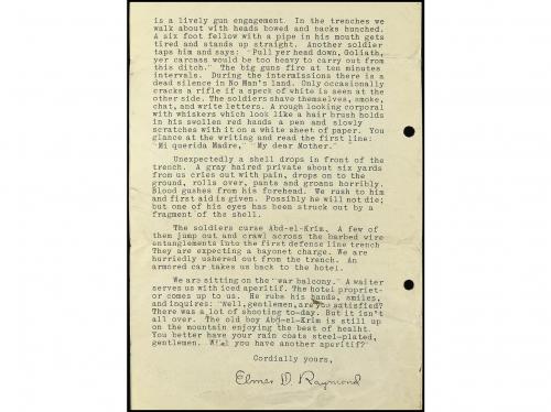 ✉ MARRUECOS. Ed. 74 (10). 1926. TETUÁN a U.S.A. Carta con el